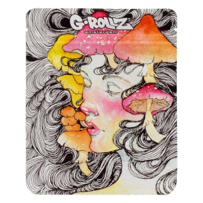 smellproof bag mushroom lady