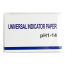 Libretto delle strisce reattive con indicatore di pH